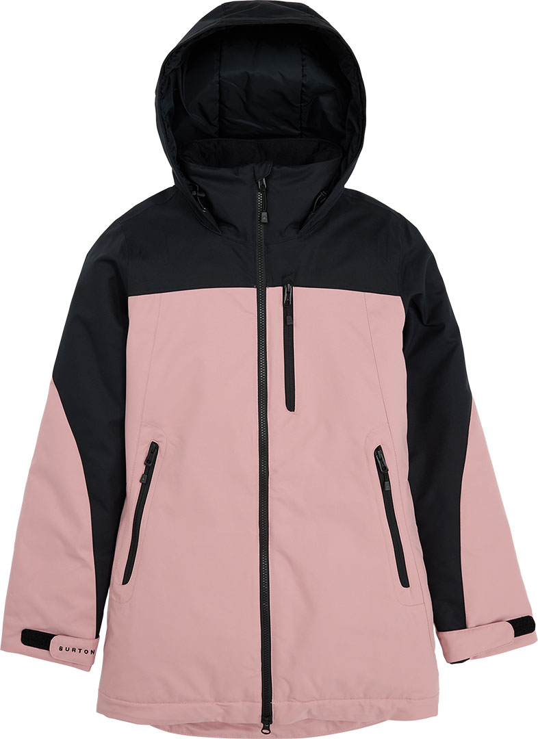 

Burton Куртка Lelah true black/powder blush XS