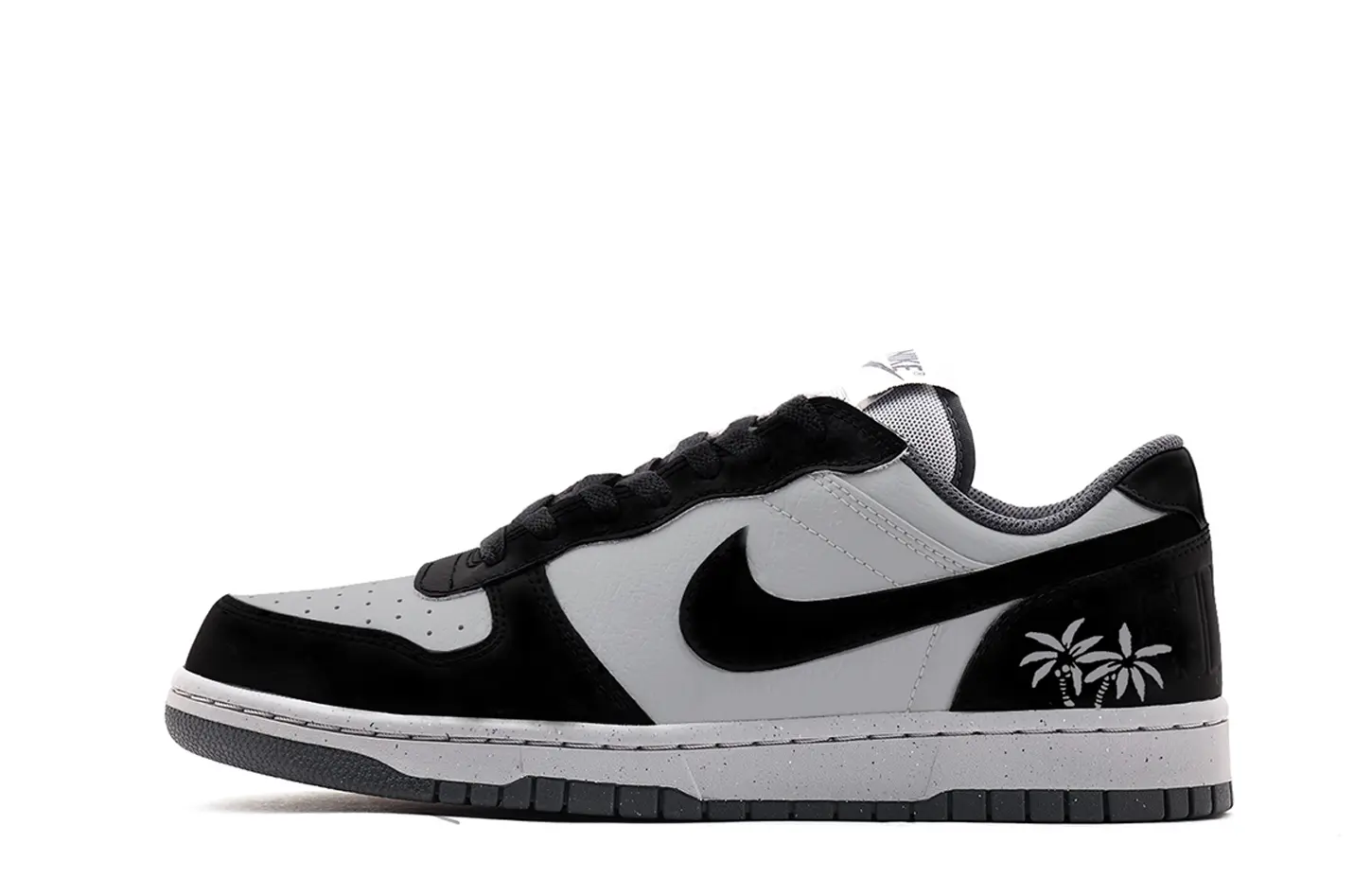 

Nike Кроссовки для скейтбординга Big Genuine Leather низкие, унисекс, черные, с усиленной амортизацией и защитой от истирания