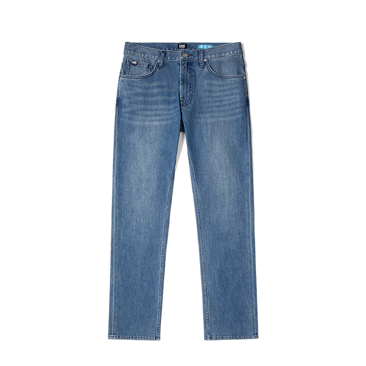 

Lee Джинсы мужские Medium синие тонкие прямые