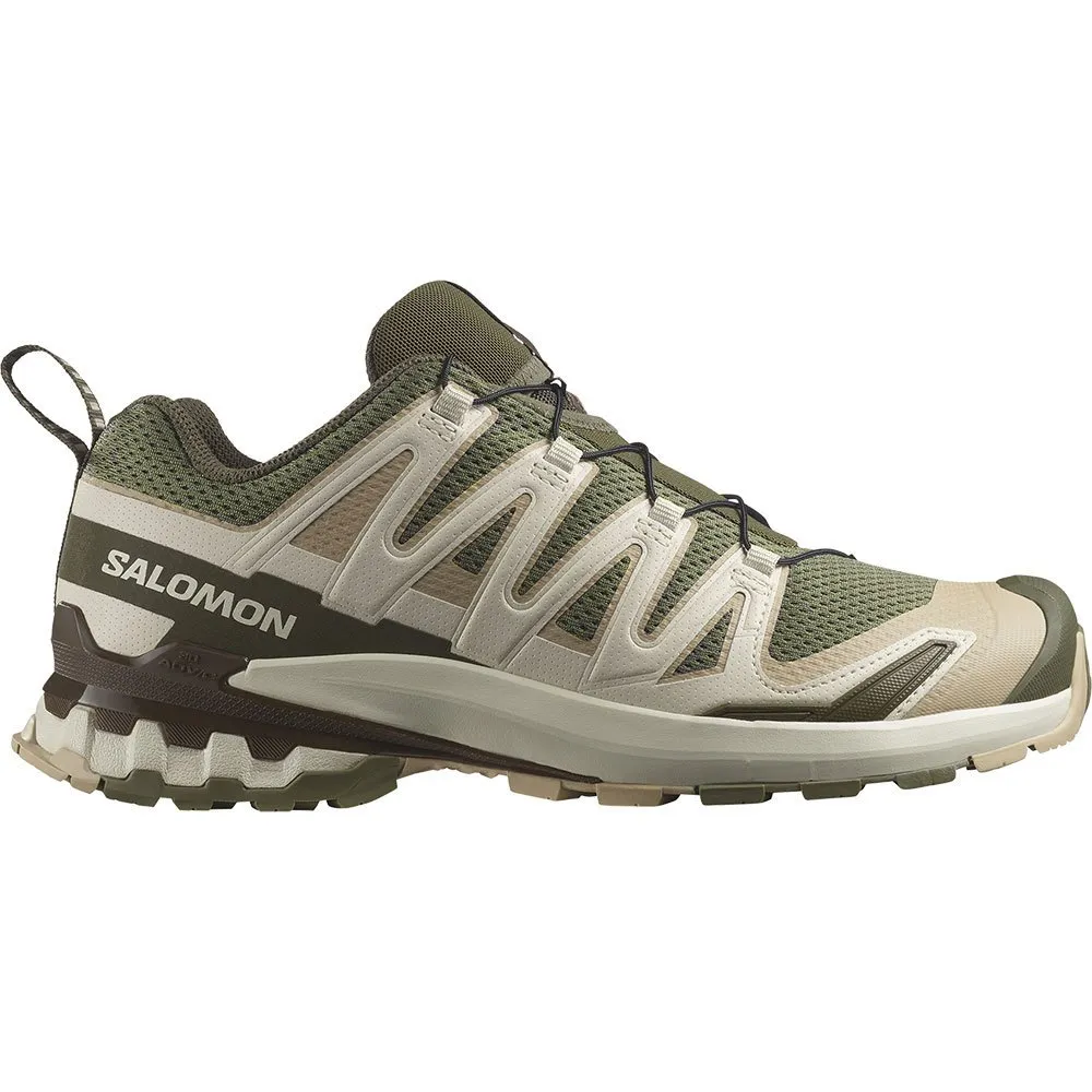 

Походные беговые кроссовки Salomon Xa Pro 3D V9, бежевый/зеленый