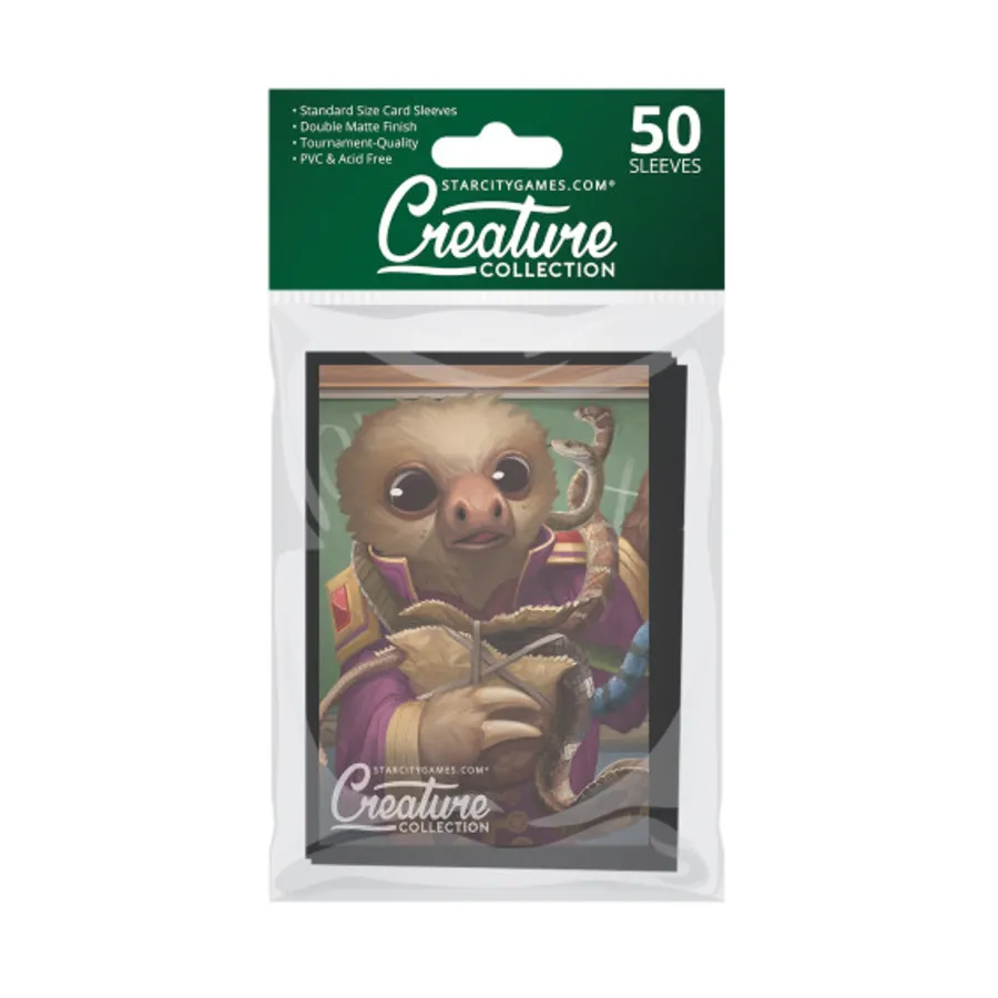 

Коллекция существ — зрелище с двумя пальцами (50), Card Sleeves (Star City Games)