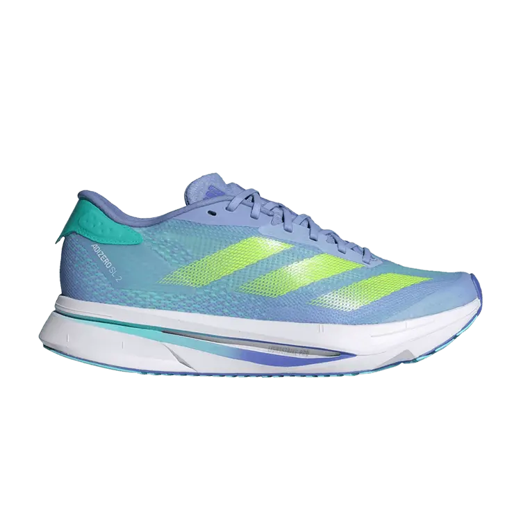 

Кроссовки adidas Wmns Adizero SL2 Blue Spark Lucid Lemon, синий