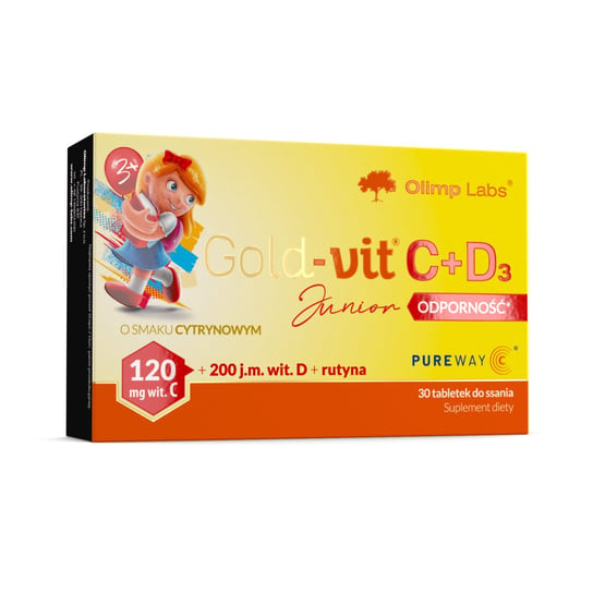 

Olimp Gold-Vit C+D3 Junior Immunity - 30 пастилок Olimp Labs