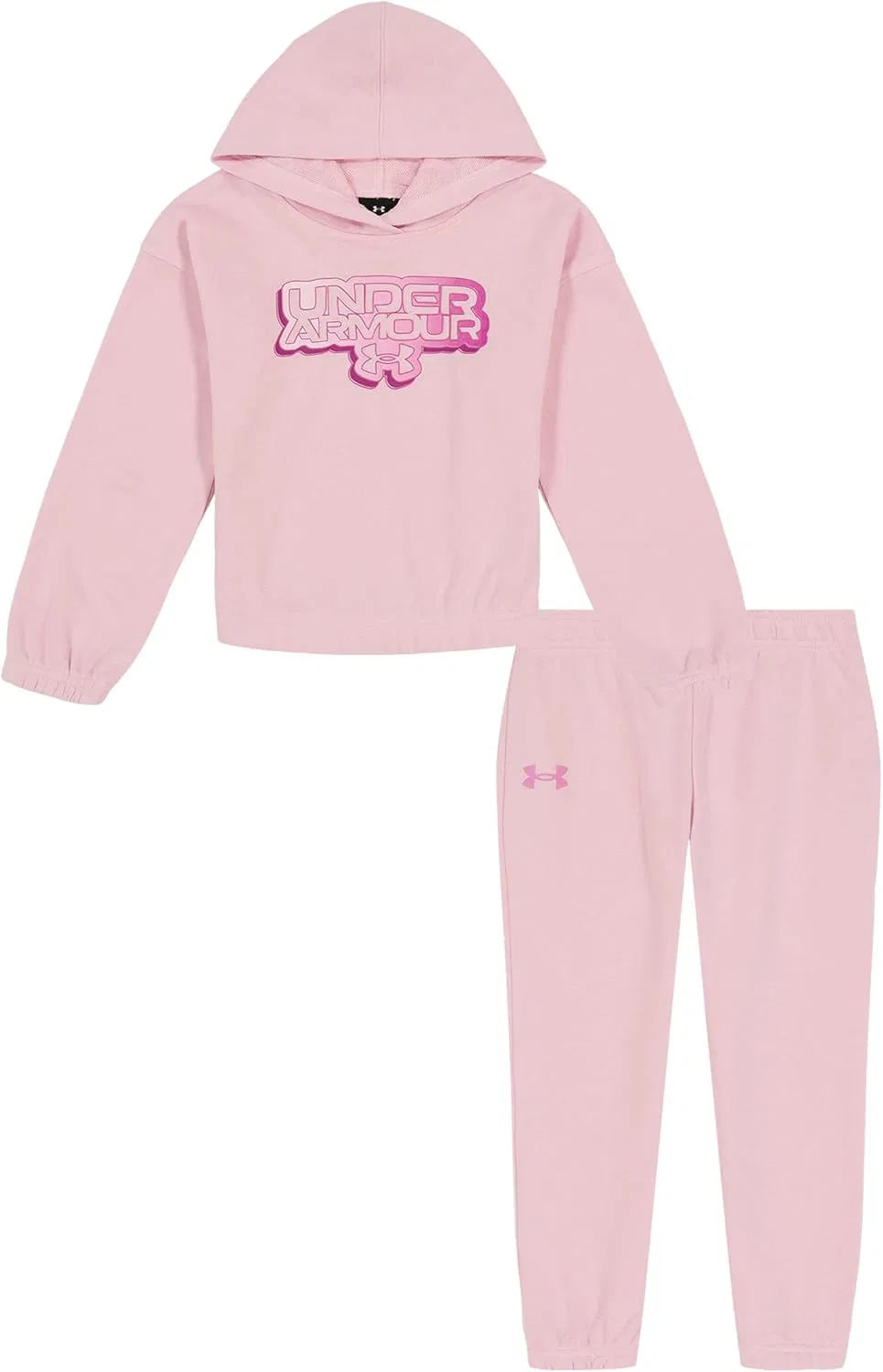Детский спортивный костюм из флиса Under Armour, Pink Reset