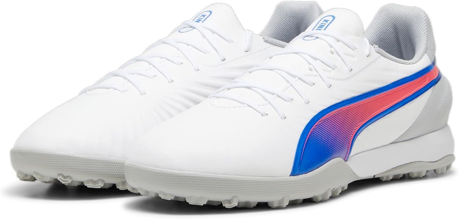 

Мужские футбольные бутсы PUMA, белый/синий/светло-серый