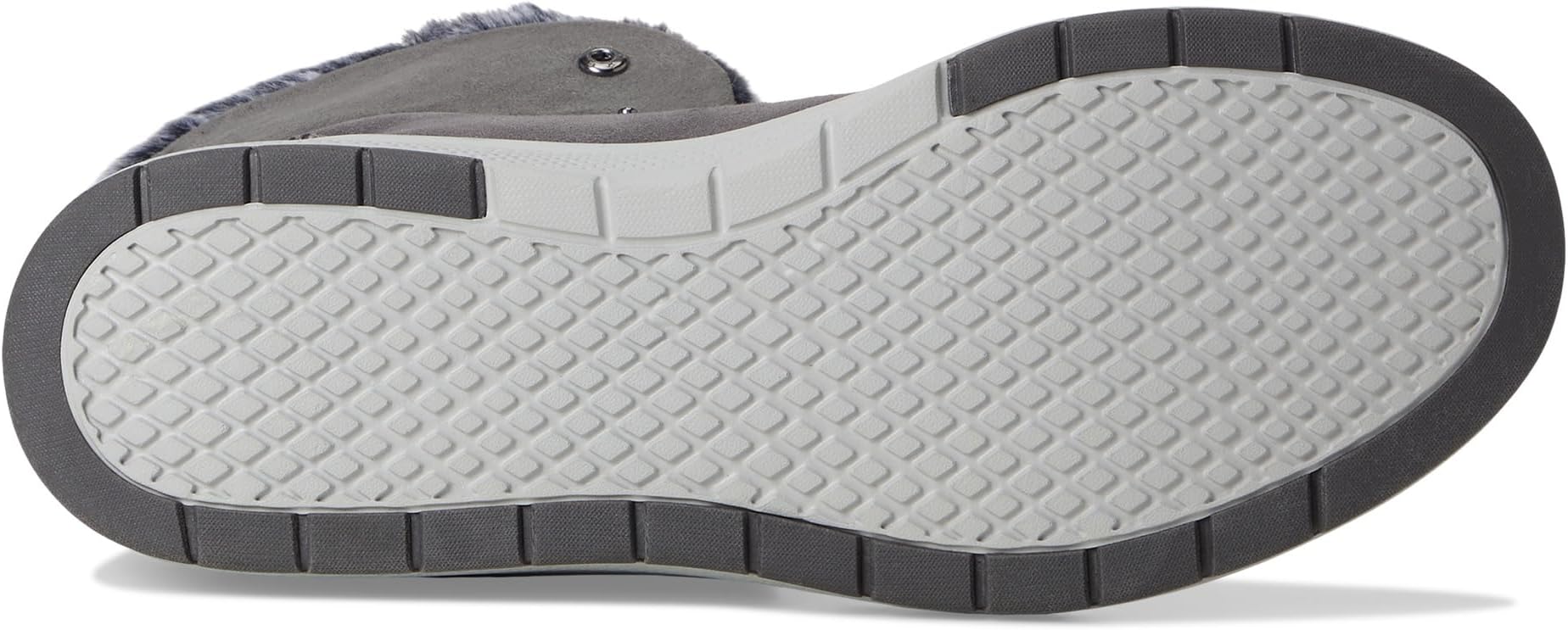 Кроссовки BOBS from SKECHERS Women's Hands Free Slip-ins Skip Cute Wave - Fur Fancies, Charcoal — фото 3