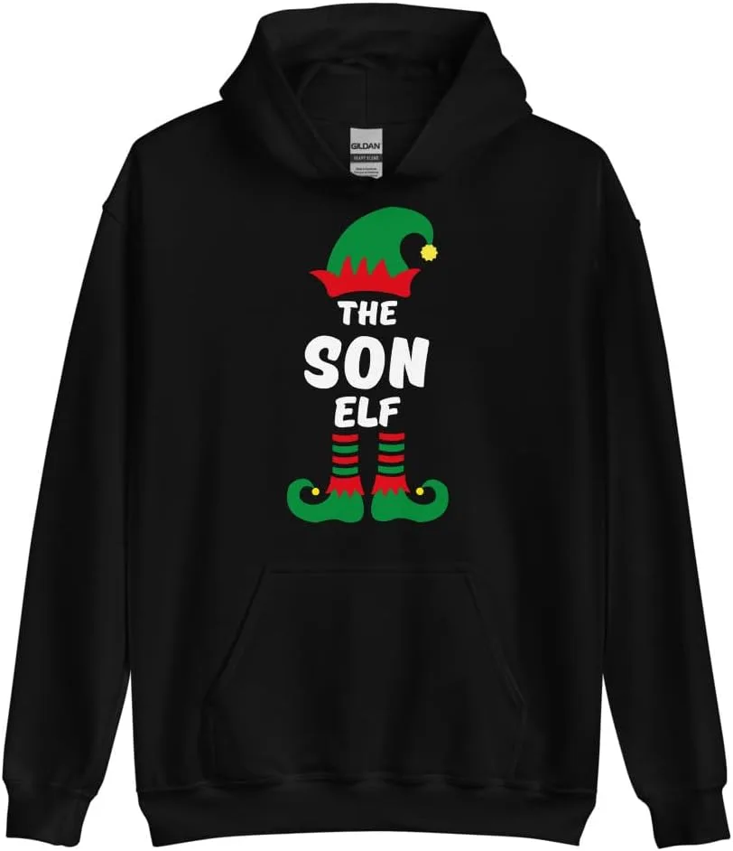 Свитшот The Son ELf Funny Christmas Generic, черный
