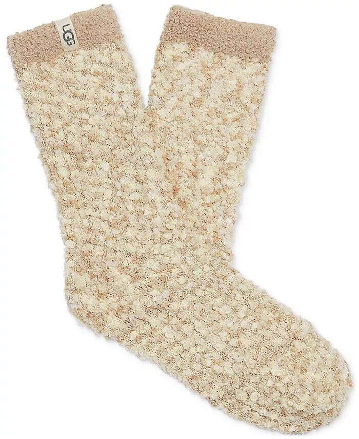 

Женские уютные носки из синели UGG Crew UGG, бежевый