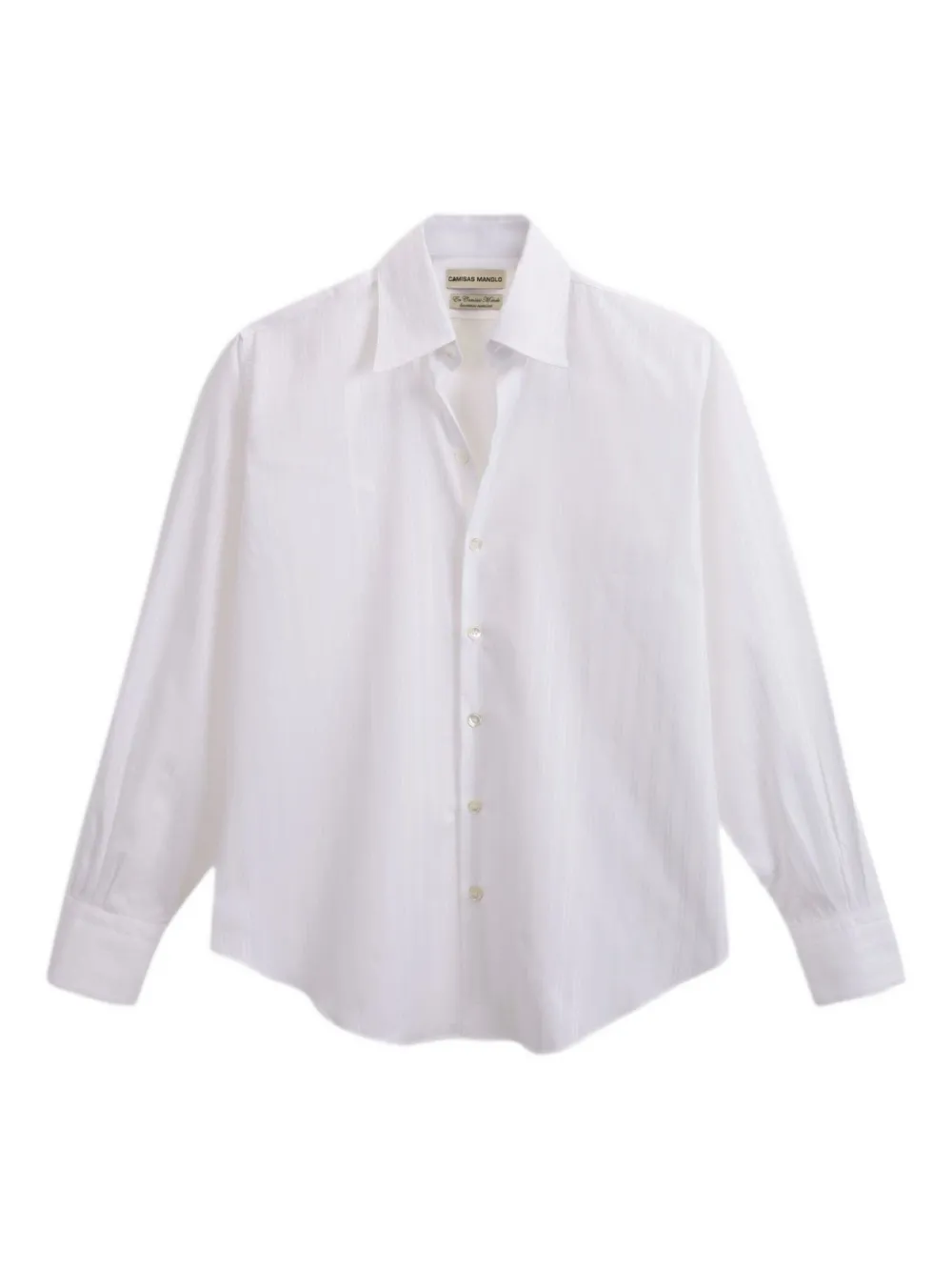 

Хлопковая рубашка Camisas Manolo, белый