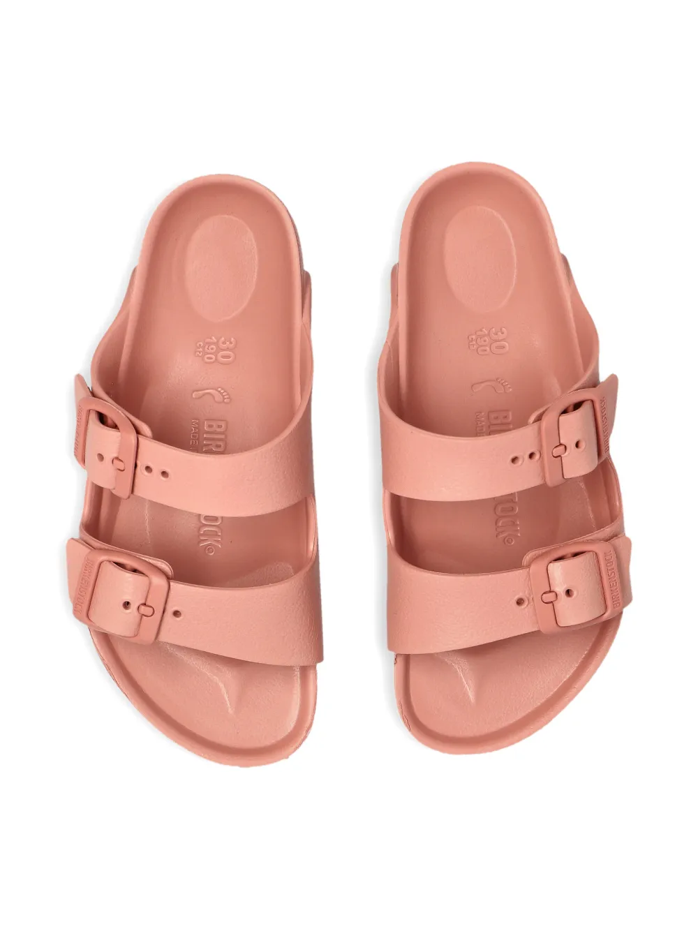 Сандалии с ремешком и пряжкой Birkenstock Kids, розовый — фото 4