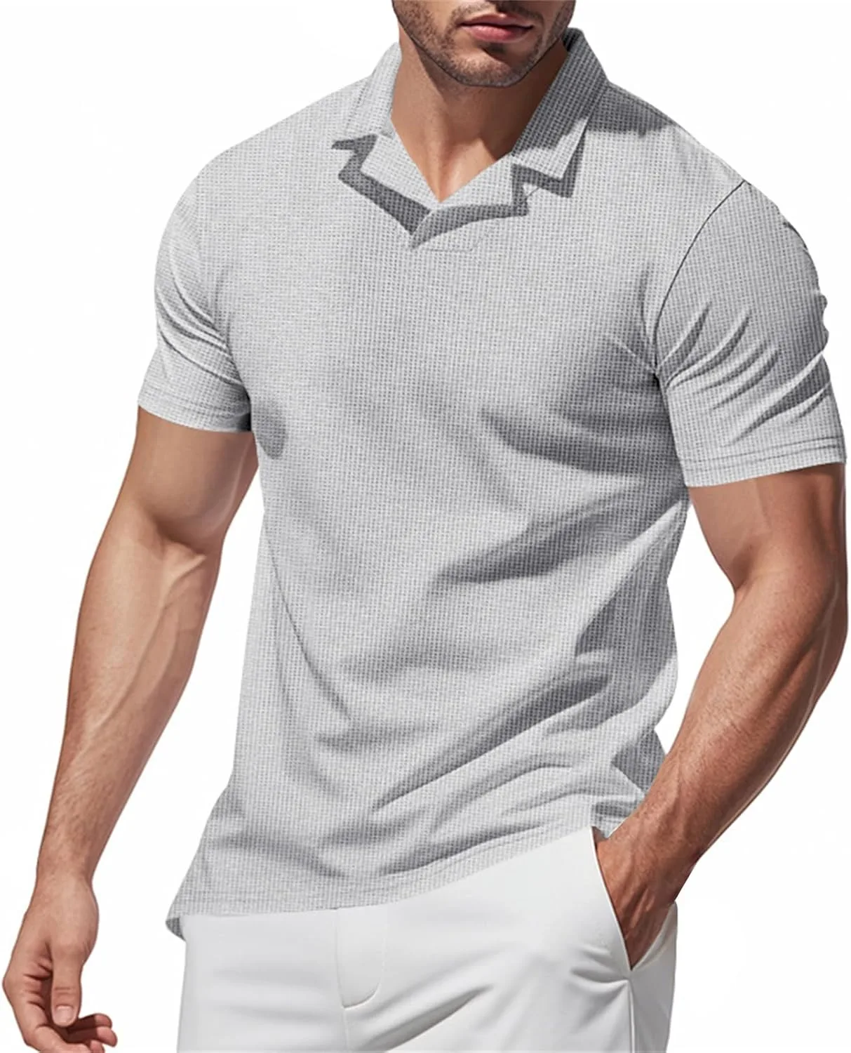 

Мужская поло с коротким рукавом, быстросохнущая, для гольфа Thatrich