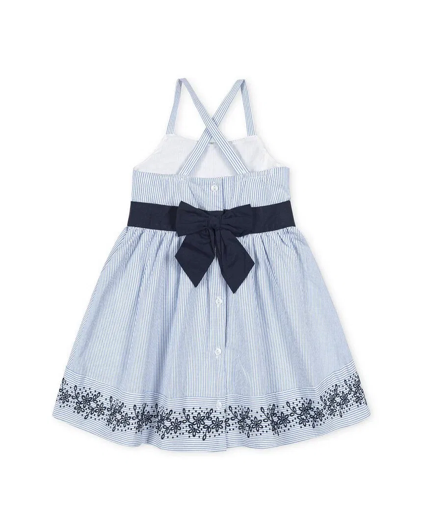 Hope & Henry Sundress, Blue Seersucker — фото 2