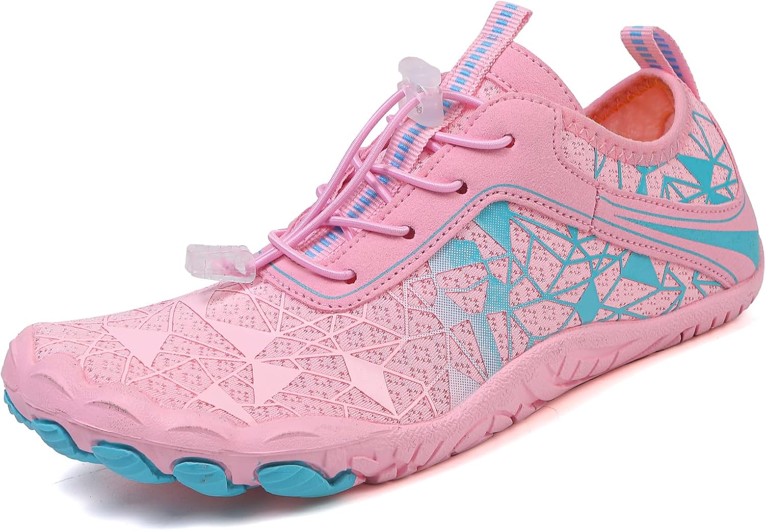 

Женские кроссовки Zureto Barefoot Shoes, обувь Hike Grounded Barefoot для женщин и мужчин с нейропатией, розовый