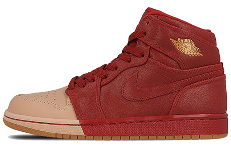 

Кроссовки Jordan 1 Retro High Dip-Toe Red Women's