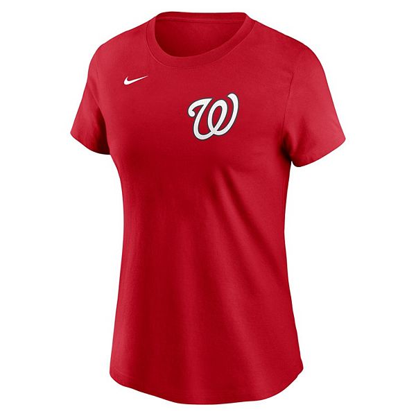 Футболка Washington Nationals Dylan Crews красная Nike — фото 3