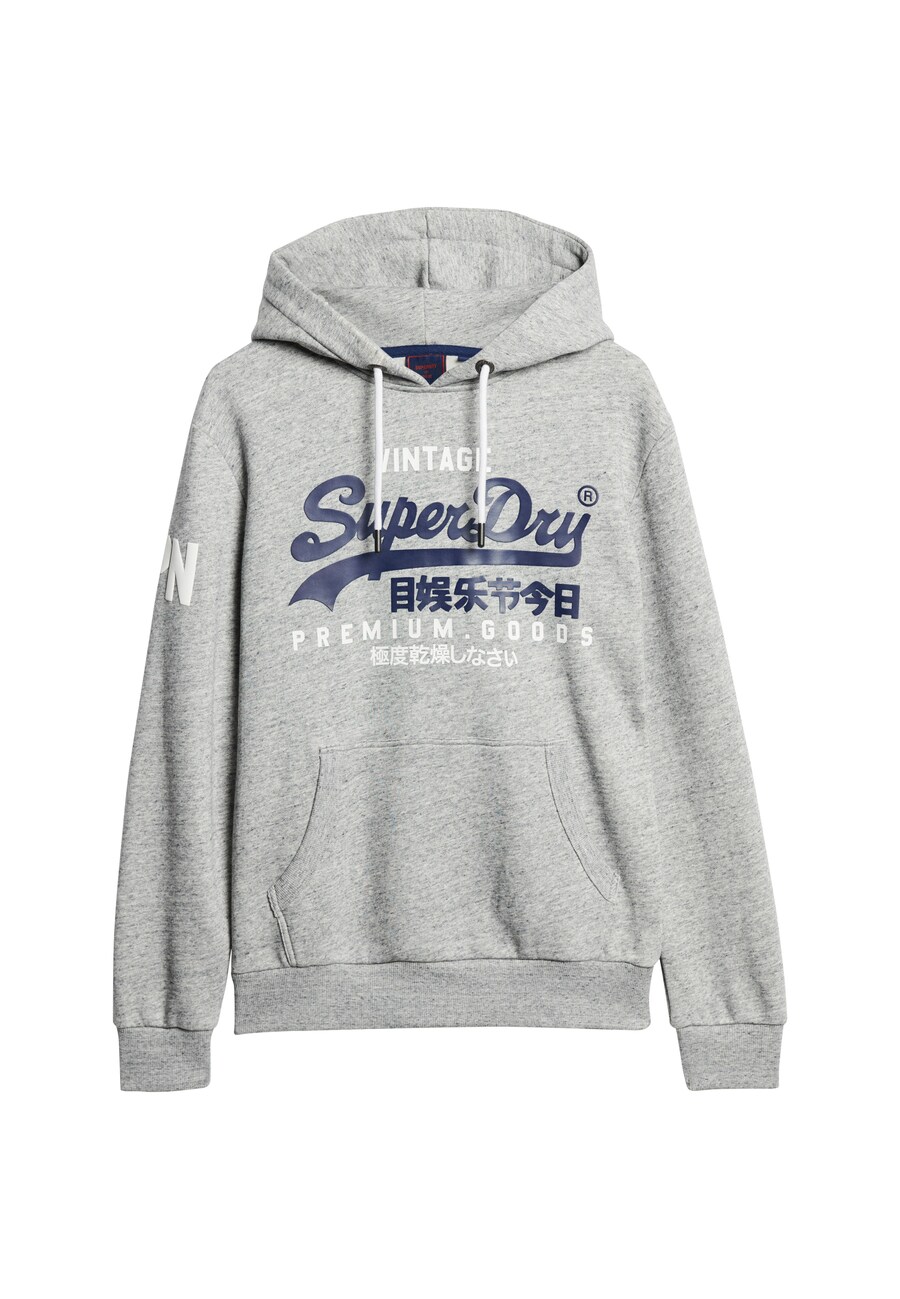 

Толстовка Superdry, пятнистый серый