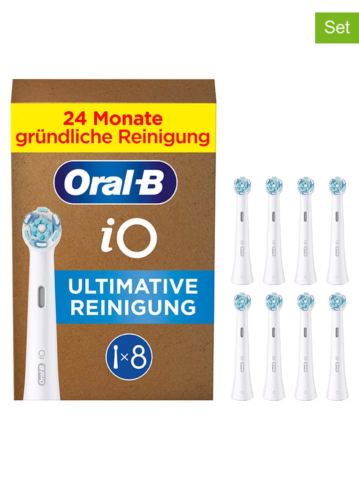Сменные насадки Oral-B iO Ultimative Reinigung белый