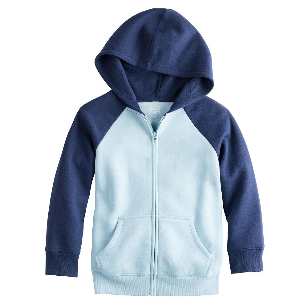 

Флисовая худи Jumping Beans на молнии для мальчиков 4–12 лет, цвет Blue Navy