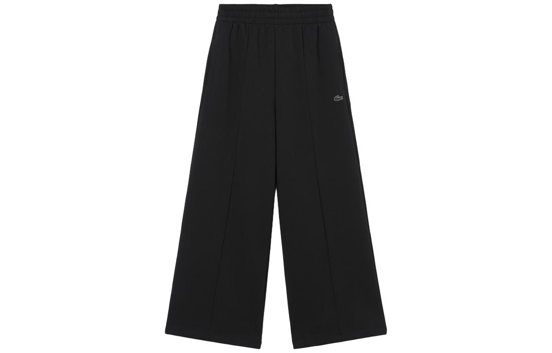 Брюки женские LACOSTE 031/Black, повседневные, черные — фото 2