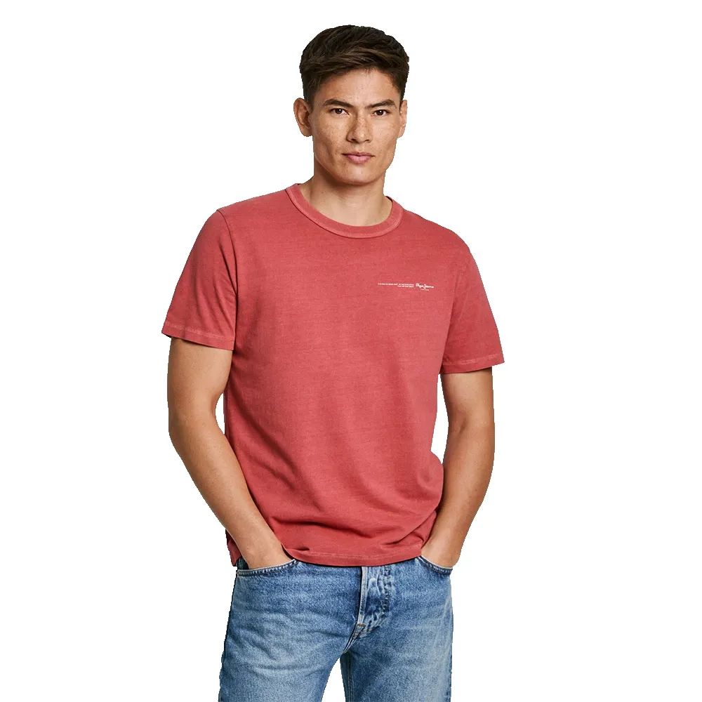 

Футболка с коротким рукавом Pepe Jeans Davy, красный