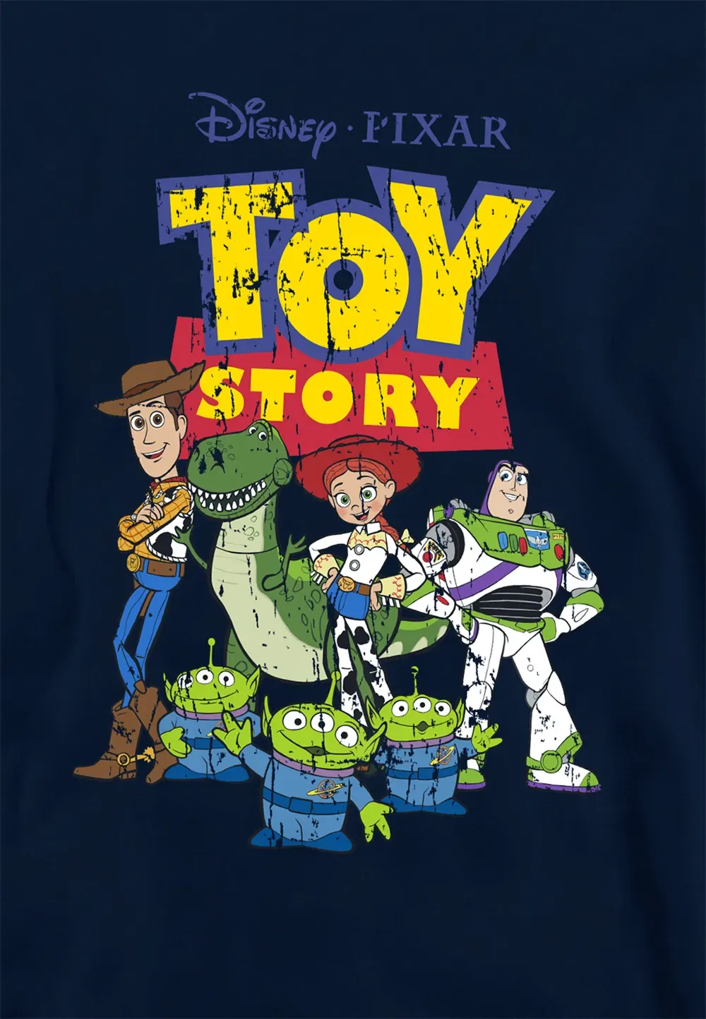 Детская худи Toy Story Group темно-синий Disney, темно-синий — фото 2