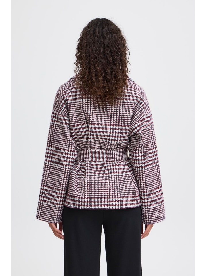 

Куртка IHJANNET свободного кроя, цвет: черный, матовый, Chek ICHI