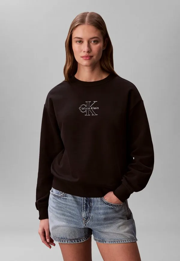 

Толстовка с фольгированным покрытием Calvin Klein Jeans, Black, Черный, Толстовка с фольгированным покрытием Calvin Klein Jeans, Black