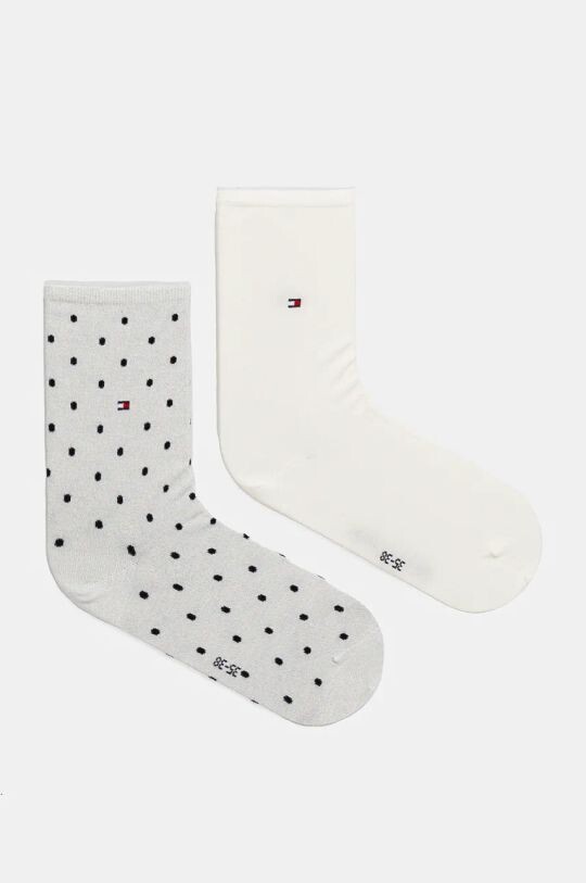 

2 пары носков Tommy Hilfiger, серебряный