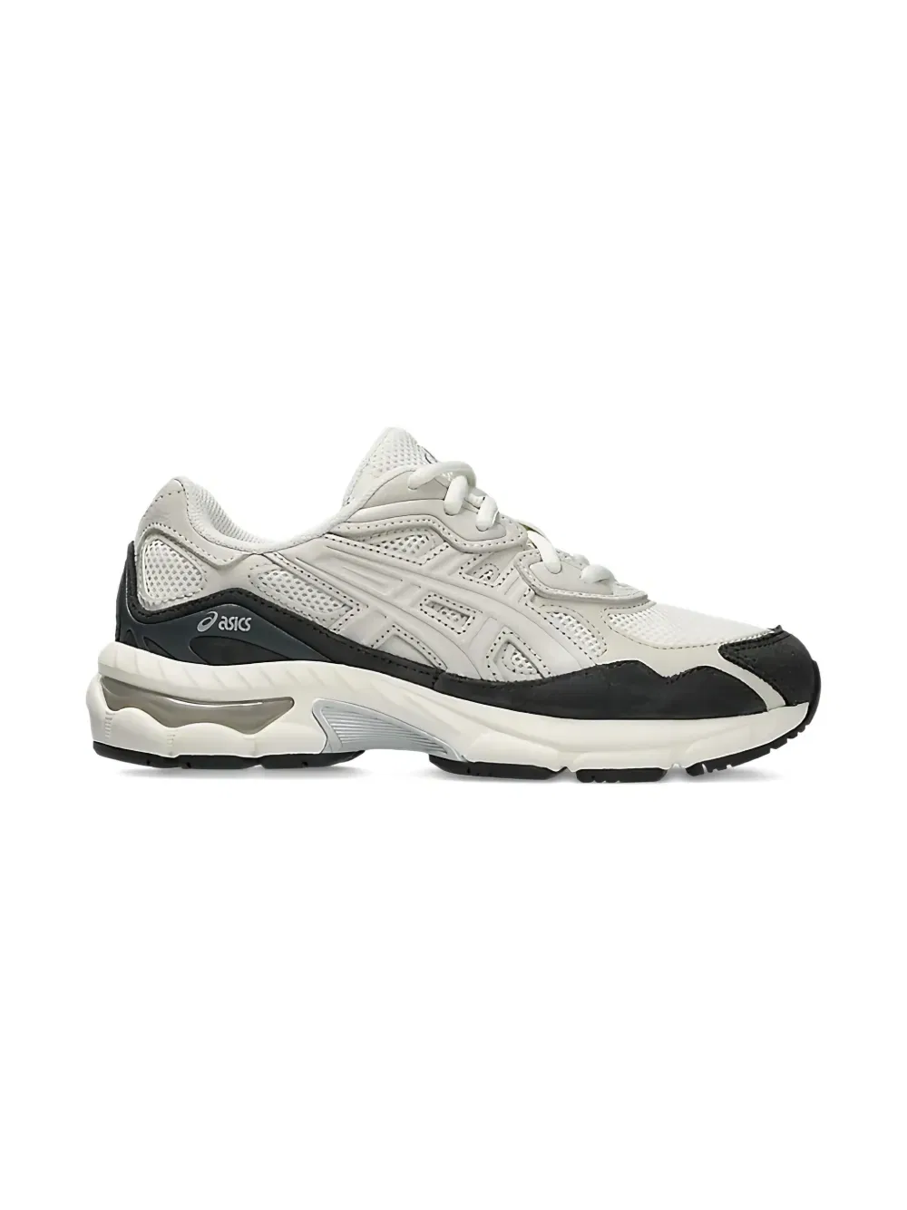 Кроссовки Gel-Nyc "кремовый/дымчато-серый" Asics Kids, белый — фото 2