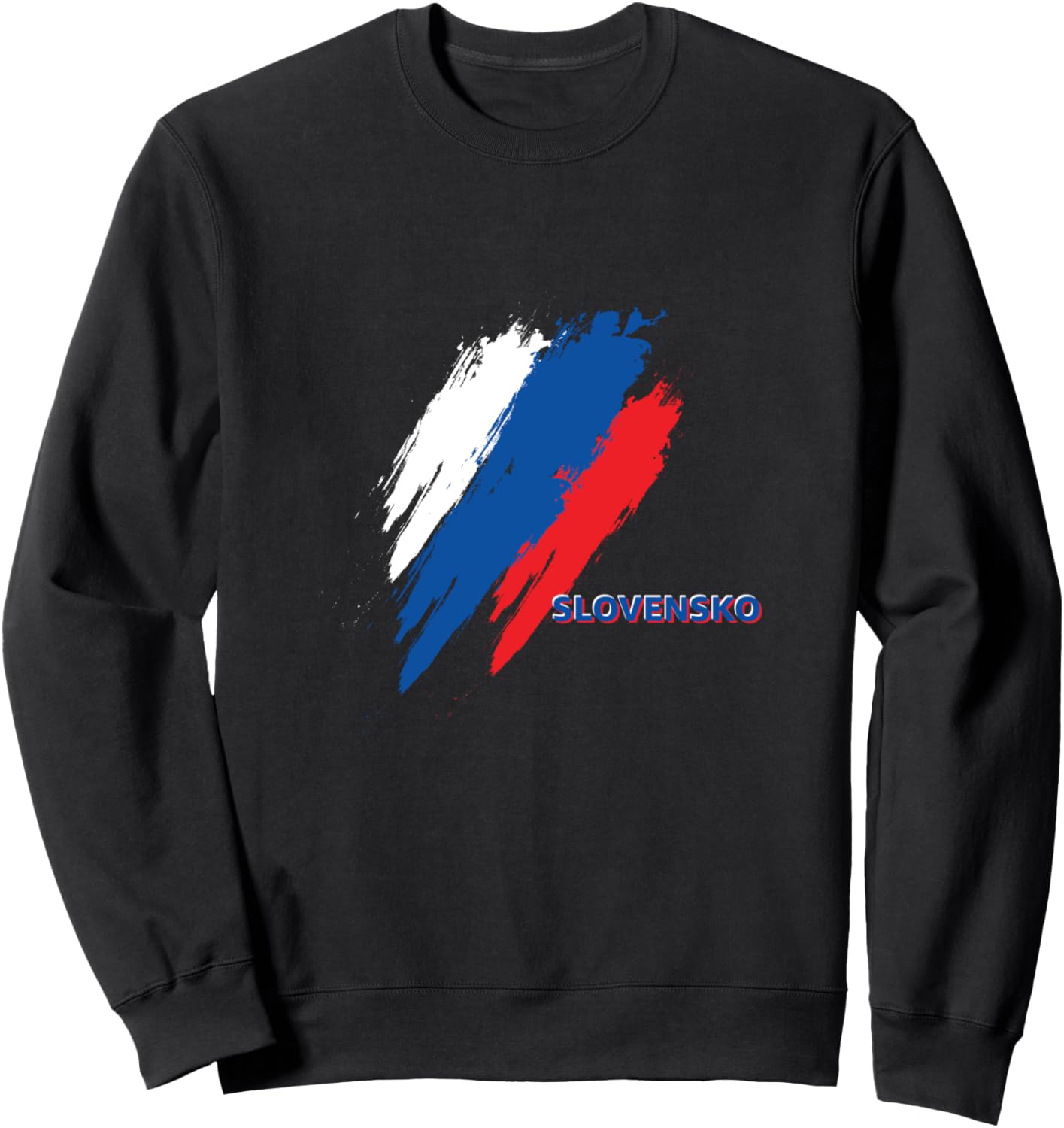 

Толстовка с флагом Словакии Slovakia, черный