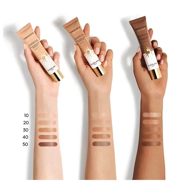 Тональная основа GUERLAIN Terracotta Joli Teint, 50 BRONZE — фото 4