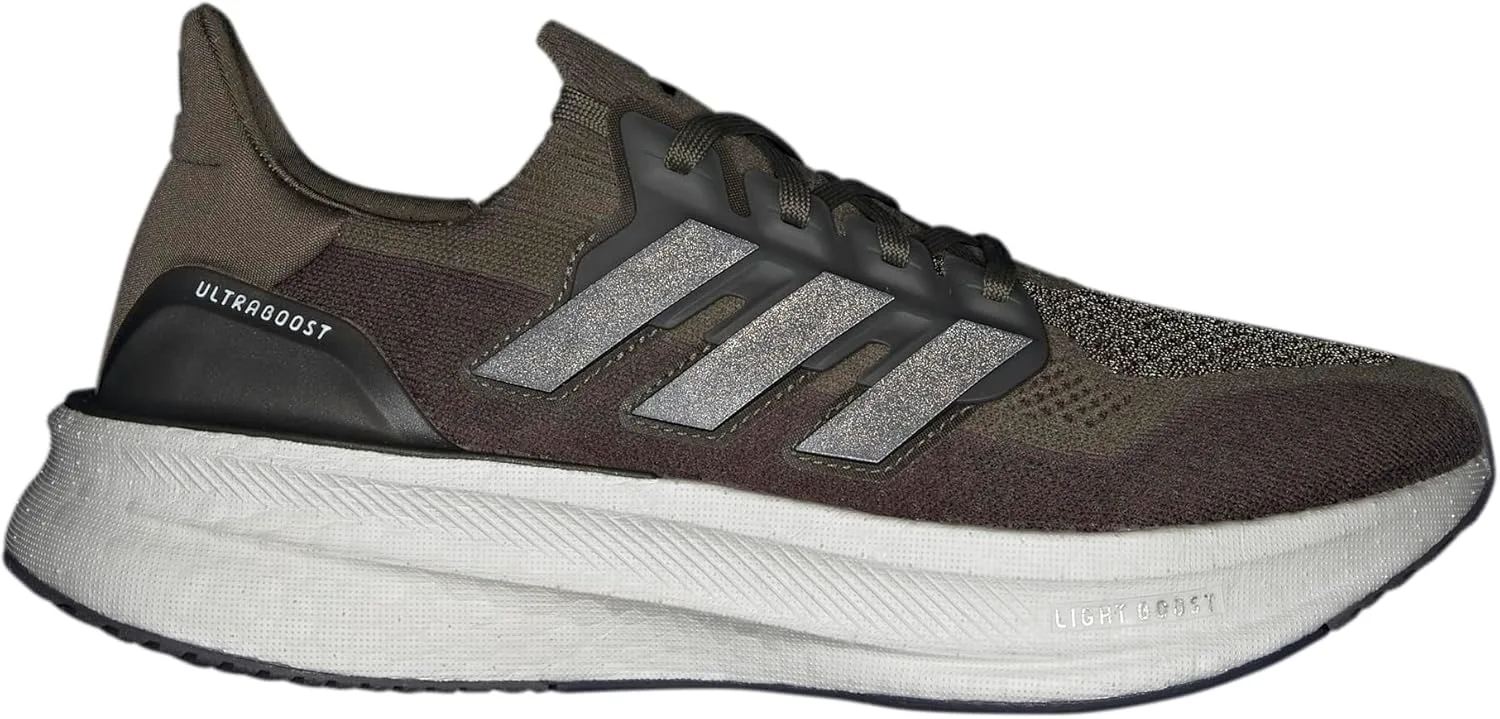 Мужские кроссовки Adidas Ultraboost 5, оливковый/металлик — фото 3