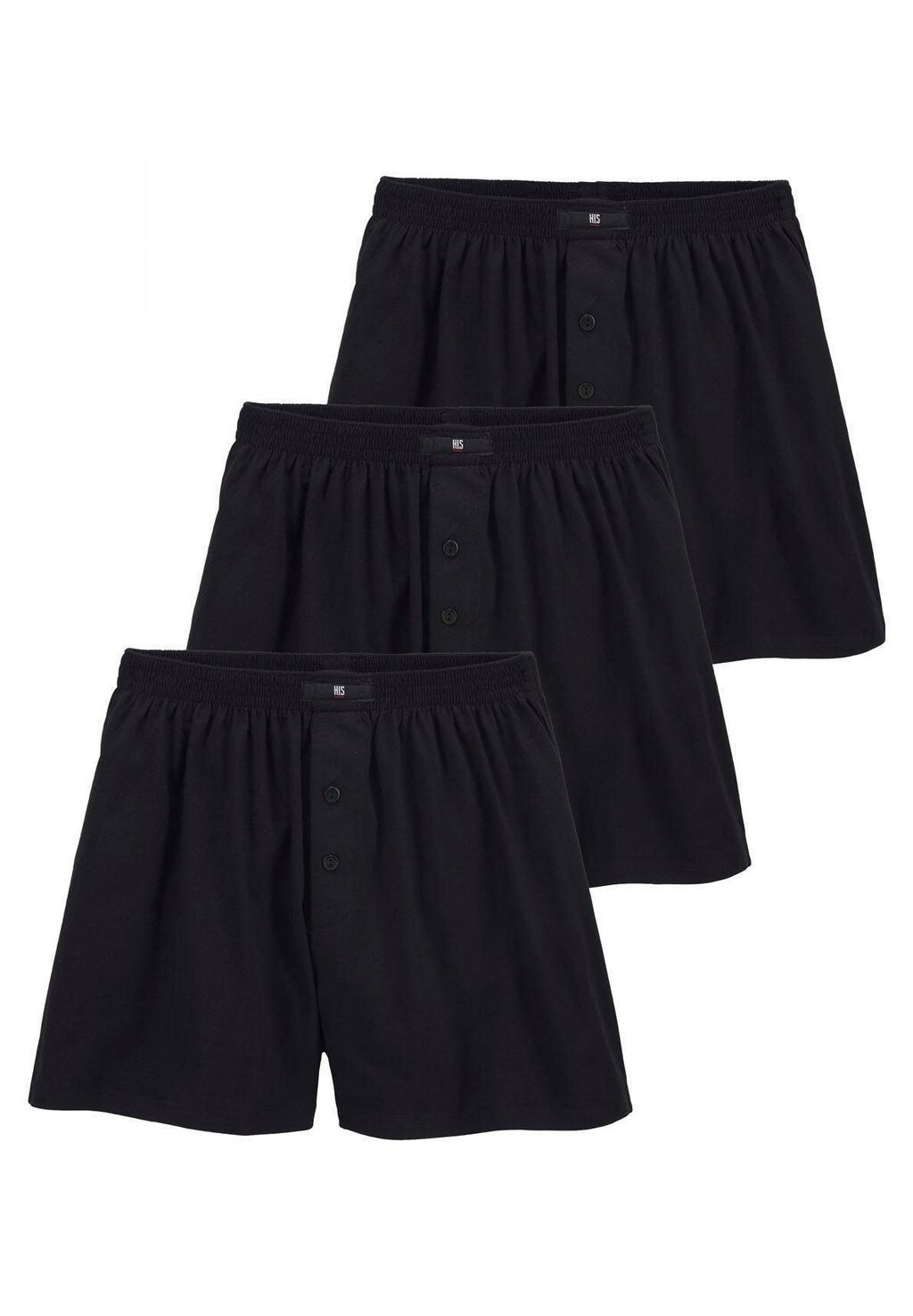

Боксеры 3 PACK H.I.S, черный