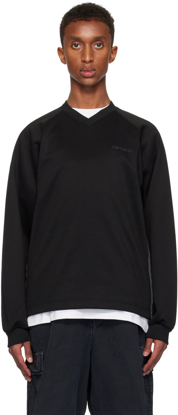 

Черная толстовка Bolan с V-образным вырезом Carhartt Work In Progress