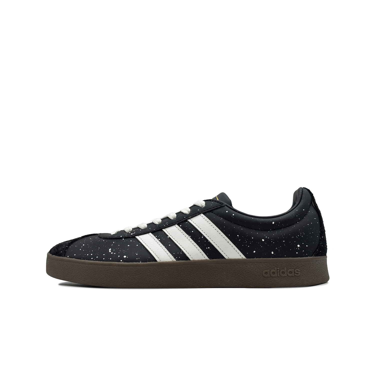 

Adidas Neo ВЛ Корт 2.0 износостойкие и легкие лоу-топ скейтборд кроссовки унисекс черно-белые, цвет Black White