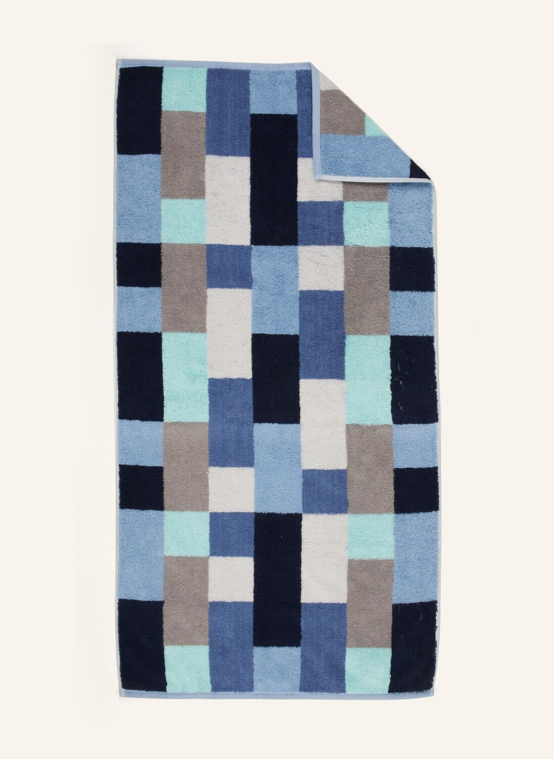 

Полотенце для рук Cawö, цвет BLAU/GRAU/TÜRKIS