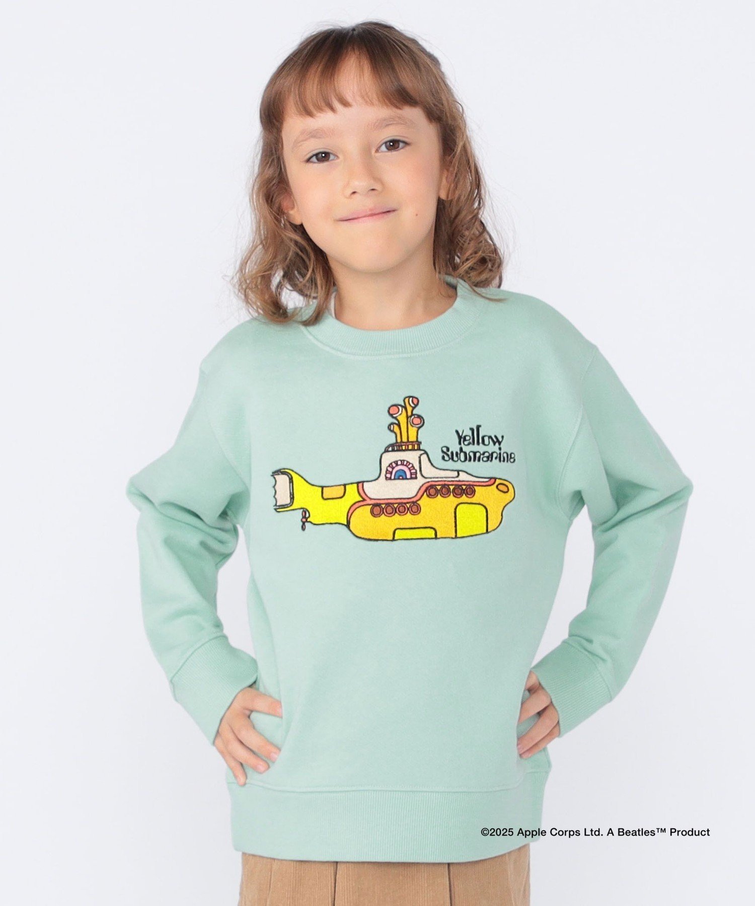 Детская толстовка SHIPS 100-130 см / THE BEATLES SHIPS KIDS, Mint — фото 3