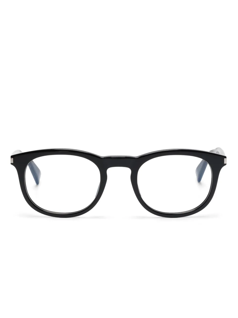 

Очки в квадратной оправе Saint Laurent Eyewear, черный