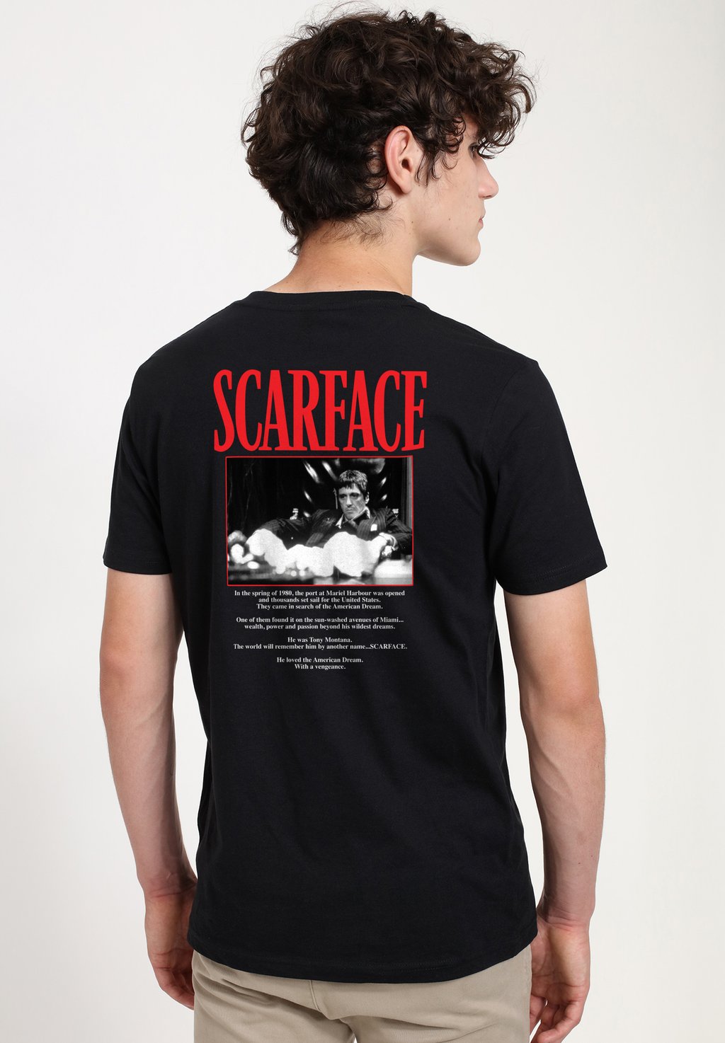 

Футболка с принтом Scarface Photo Henry Tiger, черный