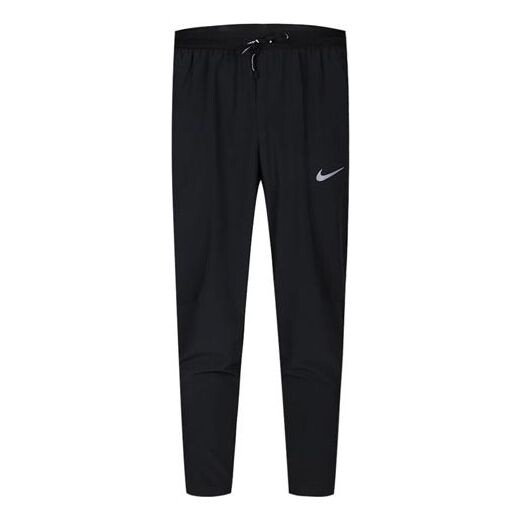 

Брюки phenom quick dry running long pants black Nike, черный