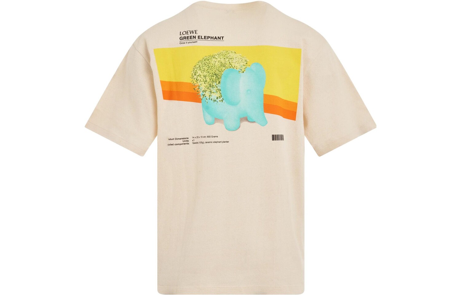 

Футболка мужская льняная Loewe, цвет Linen