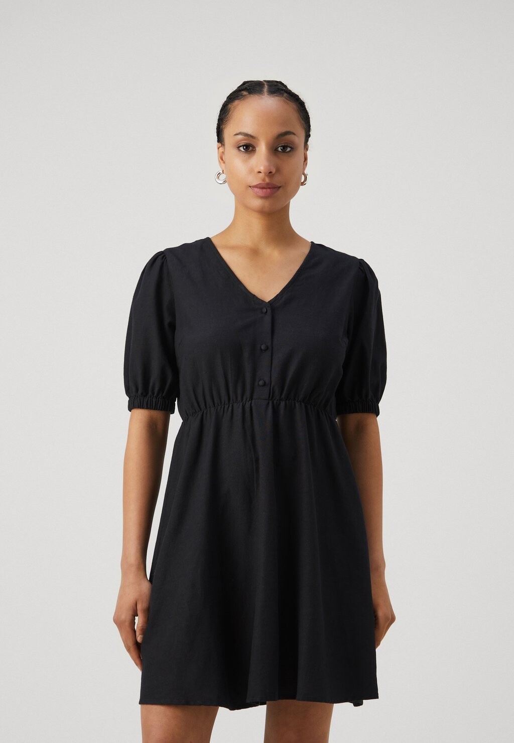 

Платье-рубашка Pcklarisa Dress Pieces, черное