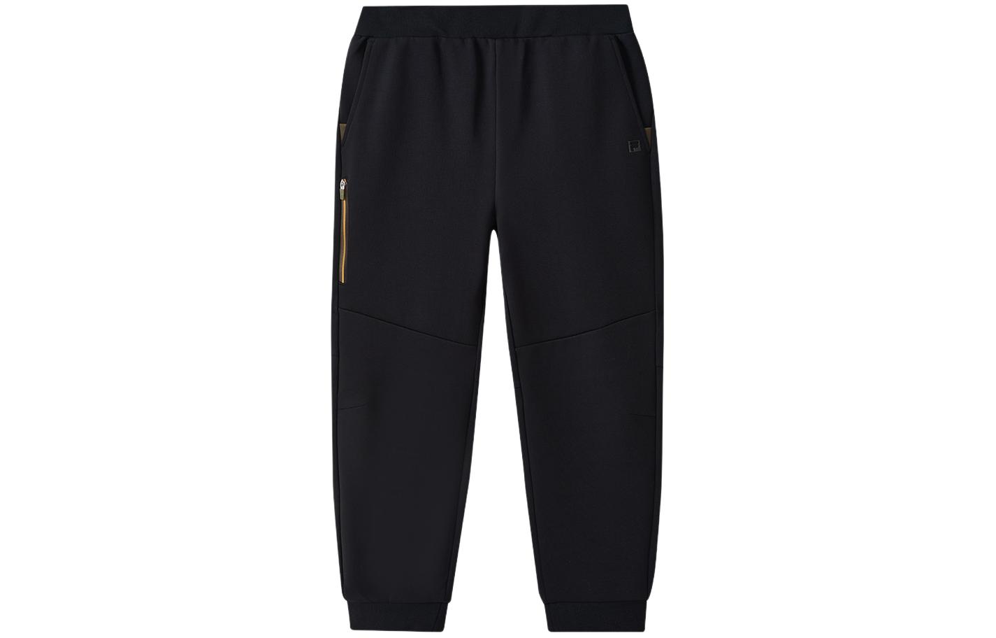 

Вязаные спортивные штаны для начальной школы FILA KIDS, Pitch Black