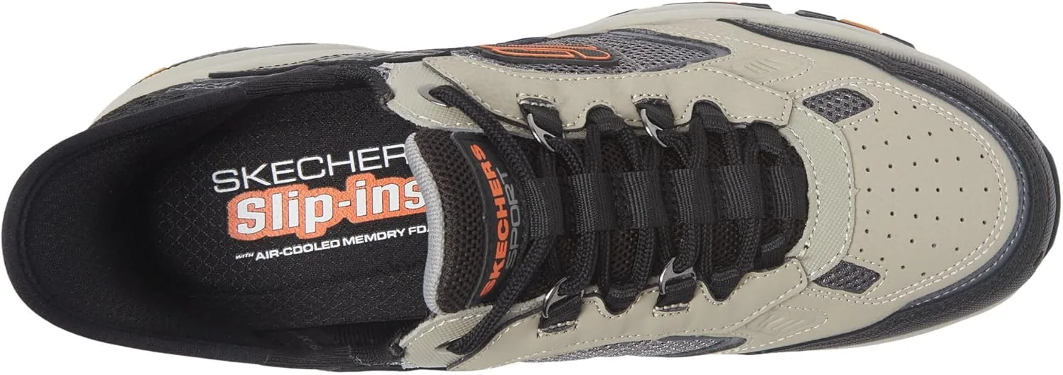 Мужские кроссовки Skechers Vigor 3.0, черный/коричневый — фото 3