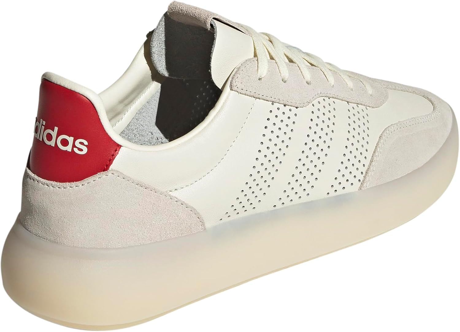 Мужские кроссовки Adidas Barreda Decode, белый/алый — фото 3