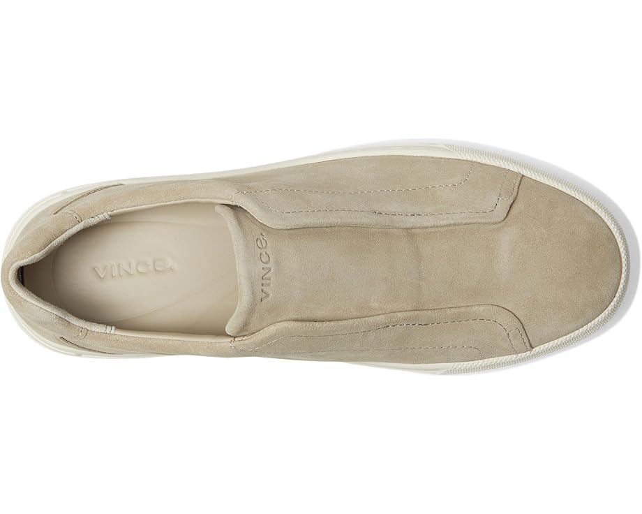 Кроссовки Vince Lakewood Slip-ons, цвет Morning Haze Grey Suede — фото 2