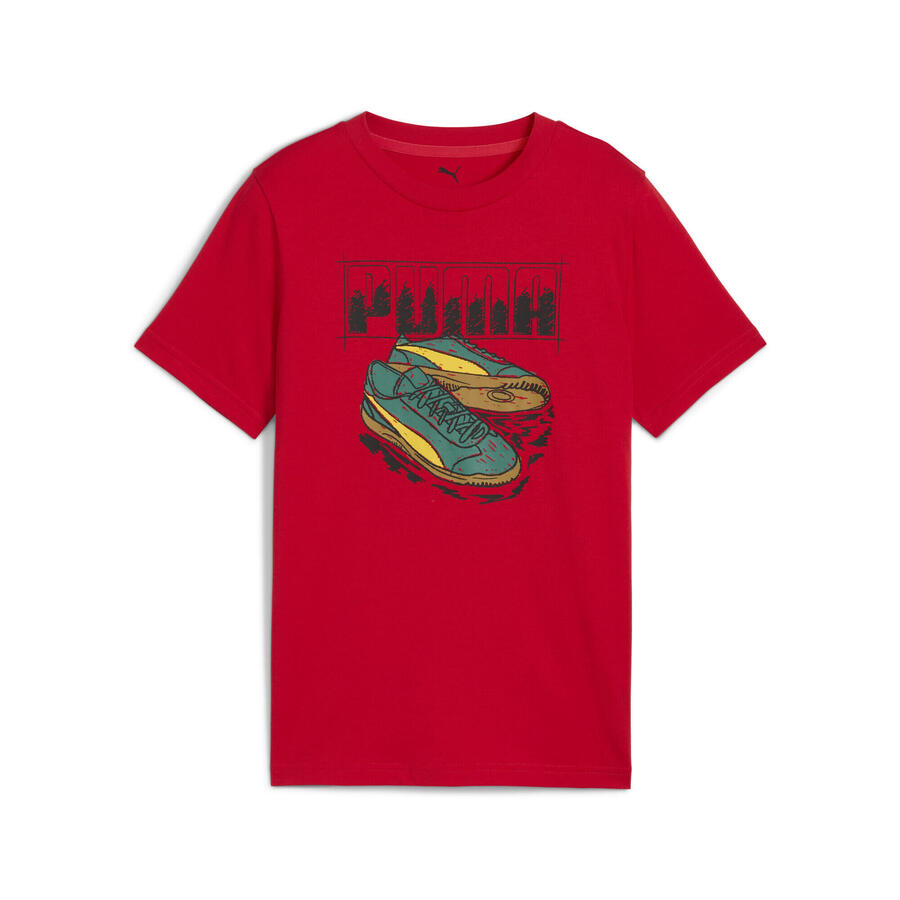 

Футболка с графическим принтом для мальчиков PUMA