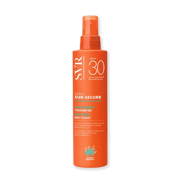 

Сухой на ощупь молочный туман Spray Sun Secure Spf30 Laboratoires Svr, 200 ml