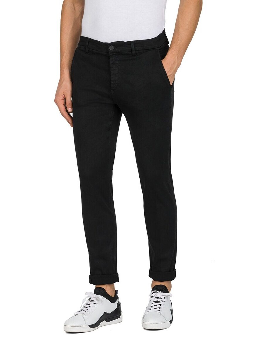 

Брюки REPLAY Slim fit Chino Pants, черный