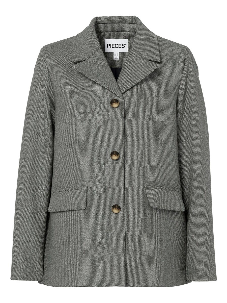 

Пальто межсезонное PIECES PCBianca, светло-серый